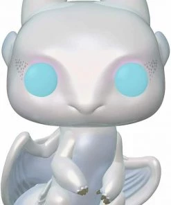 Funko POP! Movies: How To Train Your Dragon 3 LIGHT FURY Figure #68 W/ Protector