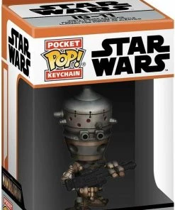 Star Wars Mandalorian Funko POP Keychain IG-11 Pocket Vinyl Figure Keychains