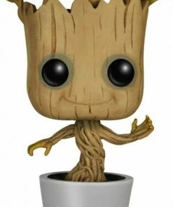 Funko POP! Marvel: Guardians Of The Galaxy DANCING GROOT Figure #65 W/ Protector