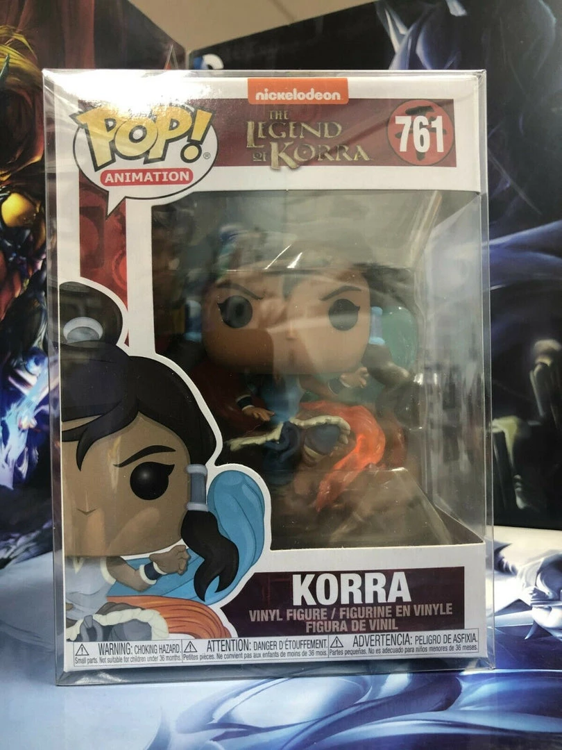 Funko POP! Animation: Legend Of Korra KORRA Figure #761 W/ Protector 3 Funko POP! Animation: Legend Of Korra KORRA Figure #761 W/ Protector