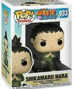 Toystops Funko POP! Anime: Naruto SHIKAMARU NARA Figure #933 DAMAGE BOX