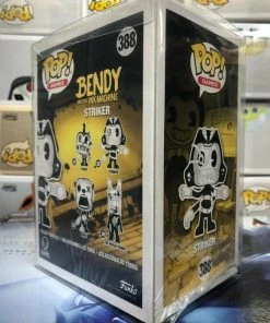 Funko Pops Funko POP! Games: Bendy & The Ink Machine STRIKER Figure #388 W/ Protector
