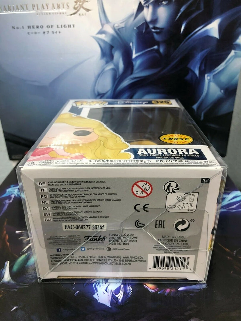 Funko POP! Disney: Princess AURORA Blue Dress CHASE Figure #325 W/ Protector 6 Funko POP! Disney: Princess AURORA Blue Dress CHASE Figure #325 W/ Protector