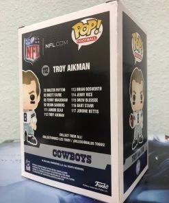 Funko POP! NFL Legends: TROY AIKMAN Cowboys Figure #112 W/ Protector