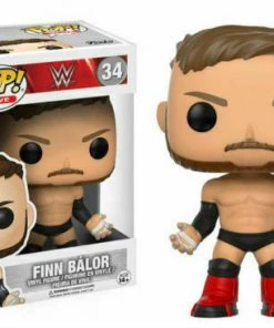 Funko POP! WWE FIN BALOR Figure #34 DAMAGE BOX