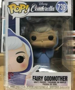 Funko POP! Disney: Cinderella FAIRY GODMOTHER Figure #739 W/ Protector