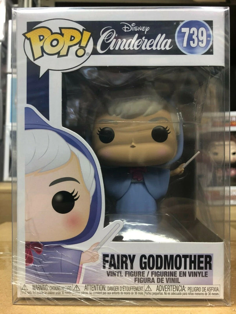 Funko POP! Disney: Cinderella FAIRY GODMOTHER Figure #739 W/ Protector 3 Funko POP! Disney: Cinderella FAIRY GODMOTHER Figure #739 W/ Protector