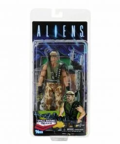 NECA Aliens Space Marine Drake (Kenner Tribute) Dark Horse Comic Book