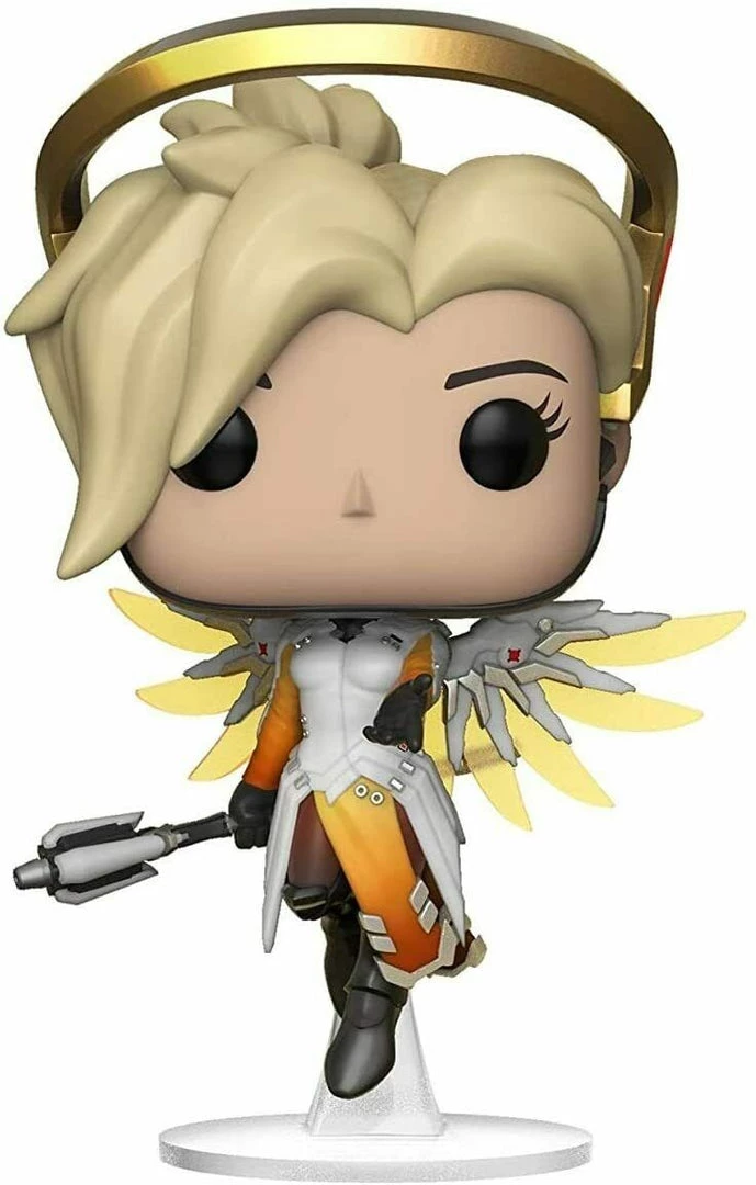 Funko Pop! Games: Overwatch MERCY #304 Figure W/ Protector 4 Funko Pop! Games: Overwatch MERCY #304 Figure W/ Protector