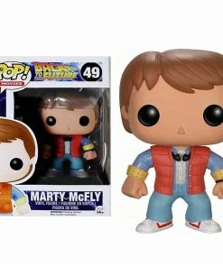 Funko Pop Movies: Back To The Future - Marty McFly Figure #3400 MINOR DAMAGE BOX