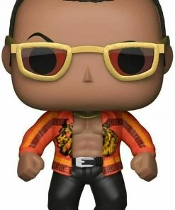 Funko Pop WWE: THE ROCK Chase Limited Edition #46 Figure W/ Protector