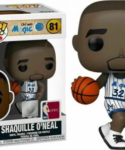 Funko POP! NBA Orlando Magic SHAQUILLE O'NEAL Figure #81 W/ Protector