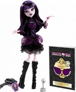 Mattel Dolls Monster High Frights Camera Action ELISSABAT Hauntlywood Doll
