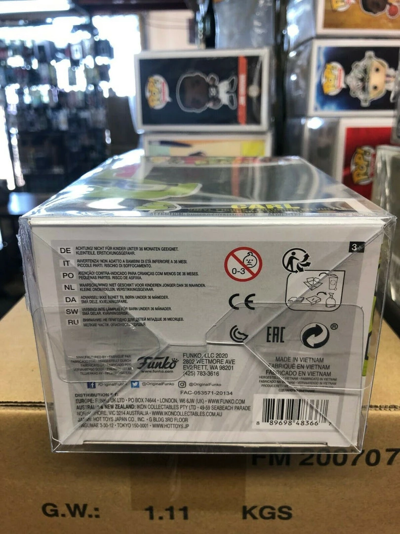 Funko POP! Disney: Pixar Alien Remix CARL Figure #751 W/ Protector 6 Funko POP! Disney: Pixar Alien Remix CARL Figure #751 W/ Protector