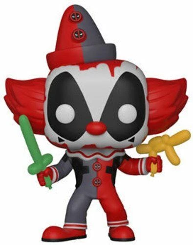 Funko POP! Deadpool: Deadpool Clown - Stylized Vinyl Figure 322 NEW 3 Funko POP! Deadpool: Deadpool Clown - Stylized Vinyl Figure 322 NEW
