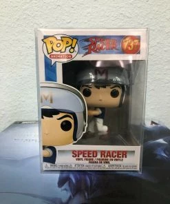 Funko POP! Anime: SPEED RACER In Helmet Figure #737 W/ Protector