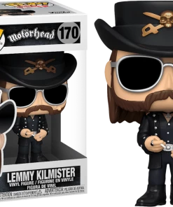 Funko POP! Rocks: Motorhead LEMMY KILMISTER Figure #170 W/ Protector