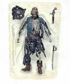 NECA Disney Pirates Of The Caribbean Curse Of The Black Pearl Cursed Pirate Series 1