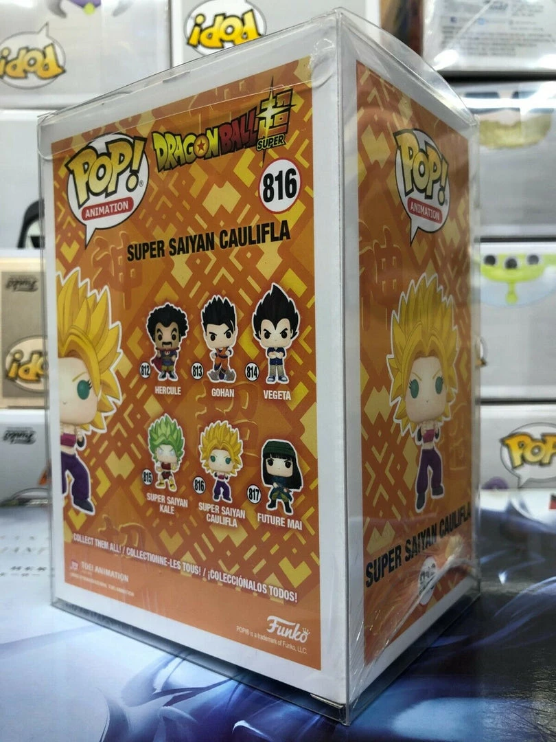 Funko POP! Animation: DragonBall Super SUPER SAIYAN CAULIFLA #816 W/ Protector 5 Funko POP! Animation: DragonBall Super SUPER SAIYAN CAULIFLA #816 W/ Protector