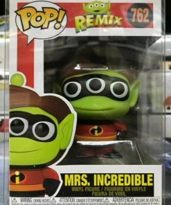 Funko POP! Disney: Pixar Alien Remix MRS. INCREDIBLE Figure #762 W/ Protector