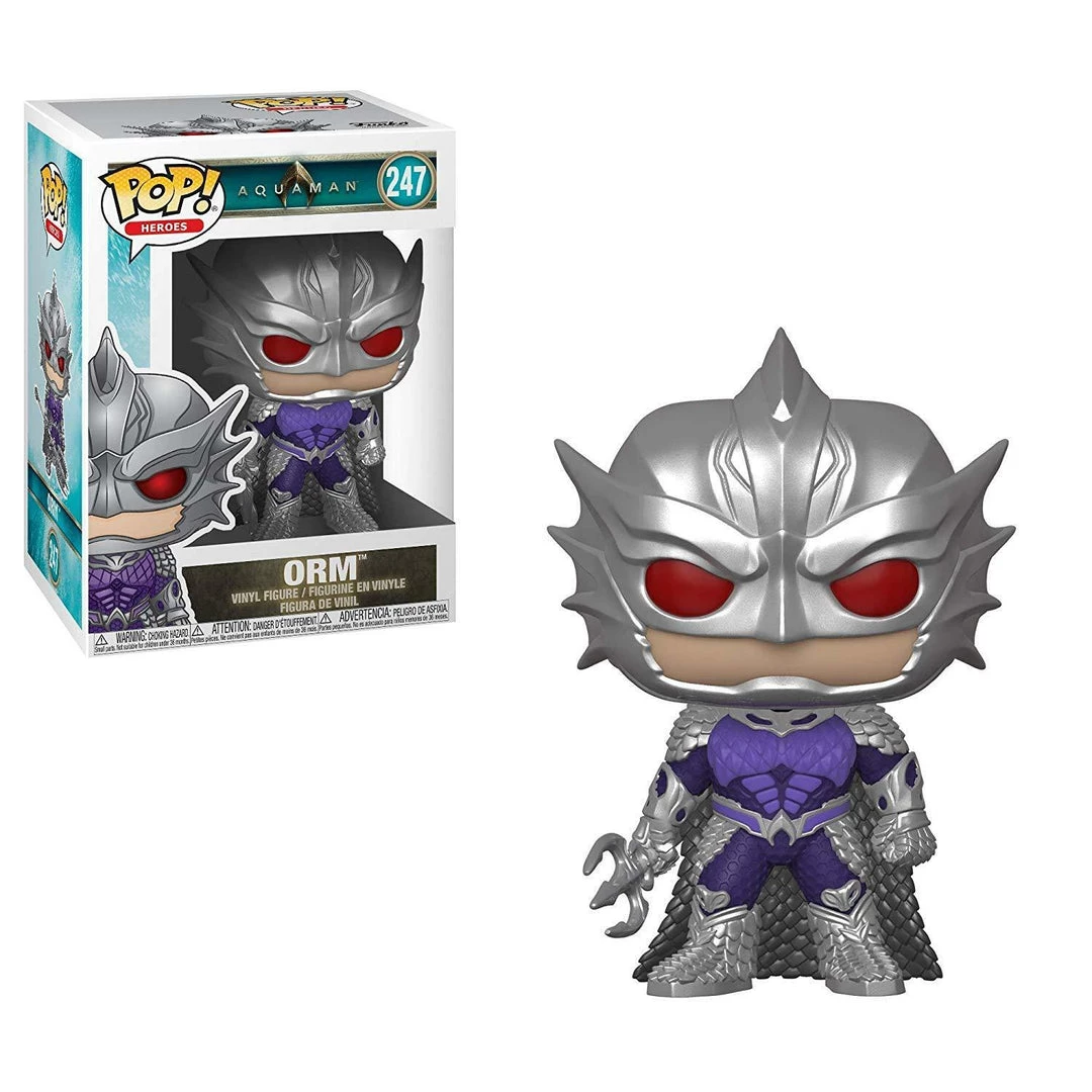FUNKO POP! HEROES: Aquaman - Orm Vinyl Figure ON HAND 3 FUNKO POP! HEROES: Aquaman - Orm Vinyl Figure ON HAND