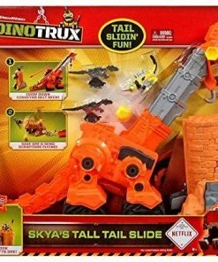 Mattel Dinotrux Skya's Tall Tail Slide Vehicles NEW