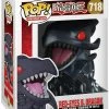 Funko Pop! Animation: Yu-Gi-Oh- Red-Eyes Black Dragon #718 Figure W/ Protector