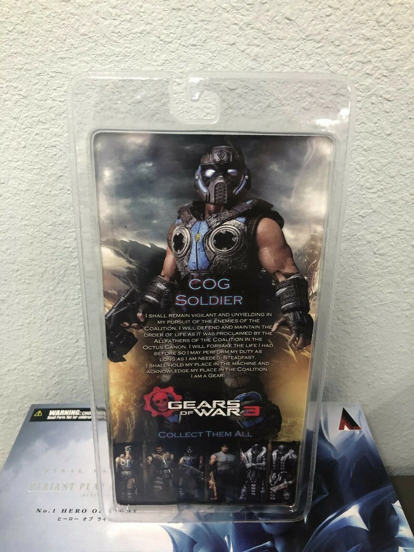 Action Figures NECA Gears Of War 3 COG SOLDIER W/ Retro Lancer 7" Action Figure 5 Action Figures NECA Gears Of War 3 COG SOLDIER W/ Retro Lancer 7" Action Figure
