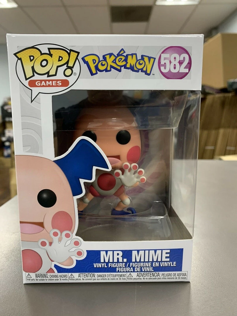 Funko Pop! Games: Pokemon S2 - Mr. Mime Figure W/ Protector IN STOCK 7 Funko Pop! Games: Pokemon S2 - Mr. Mime Figure W/ Protector IN STOCK