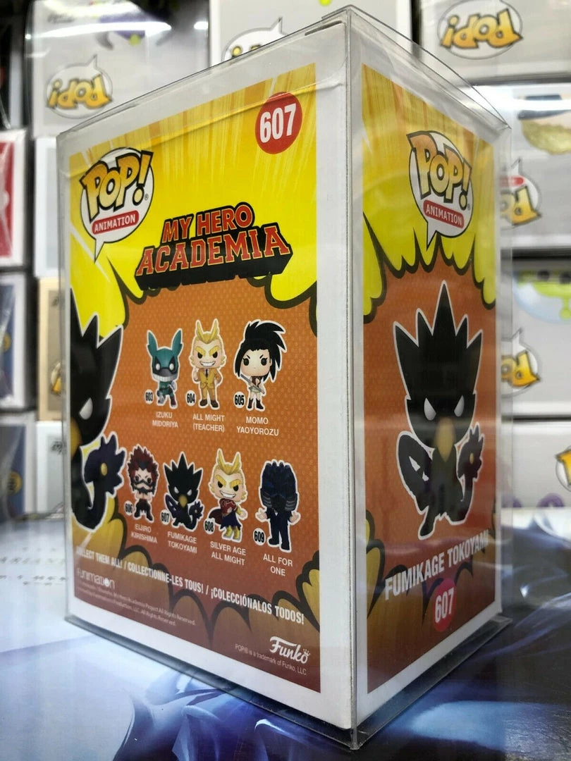 Funko POP! Anime: My Hero Academia FUMIKAGE TOKOYAMI Figure #607 W/ Protector 5 Funko POP! Anime: My Hero Academia FUMIKAGE TOKOYAMI Figure #607 W/ Protector