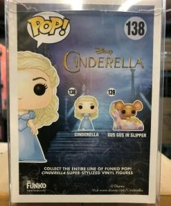 Funko POP! Disney CINDERELLA Figure #138 W/ Protector