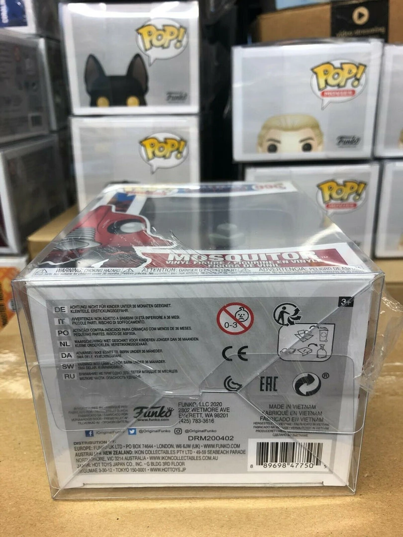 FUNKO POP! Masters Of The Universe - Mosquitor Figure #996 W/ Protector 5 FUNKO POP! Masters Of The Universe - Mosquitor Figure #996 W/ Protector