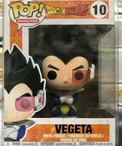 Funko POP! Animation: DragonBall Z VEGETA Figure #10 W/ Protector