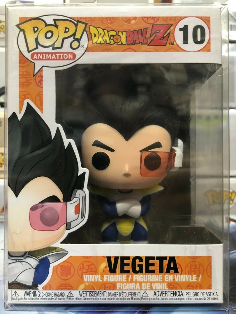 Funko POP! Animation: DragonBall Z VEGETA Figure #10 W/ Protector 3 Funko POP! Animation: DragonBall Z VEGETA Figure #10 W/ Protector