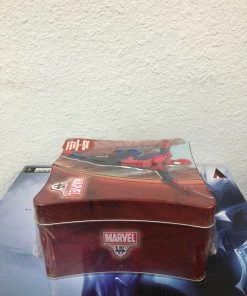 Toystops Collectible Cards Upper Deck Marvel Definitive Super Hero TCG Booster Packs SPIDER-MAN Tin Box Set