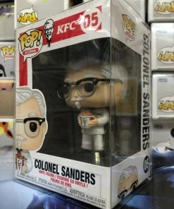 Funko POP! Icons KFC COLONEL SANDERS Figure #05 W/ Protector 10 Funko POP! Icons KFC COLONEL SANDERS Figure #05 W/ Protector