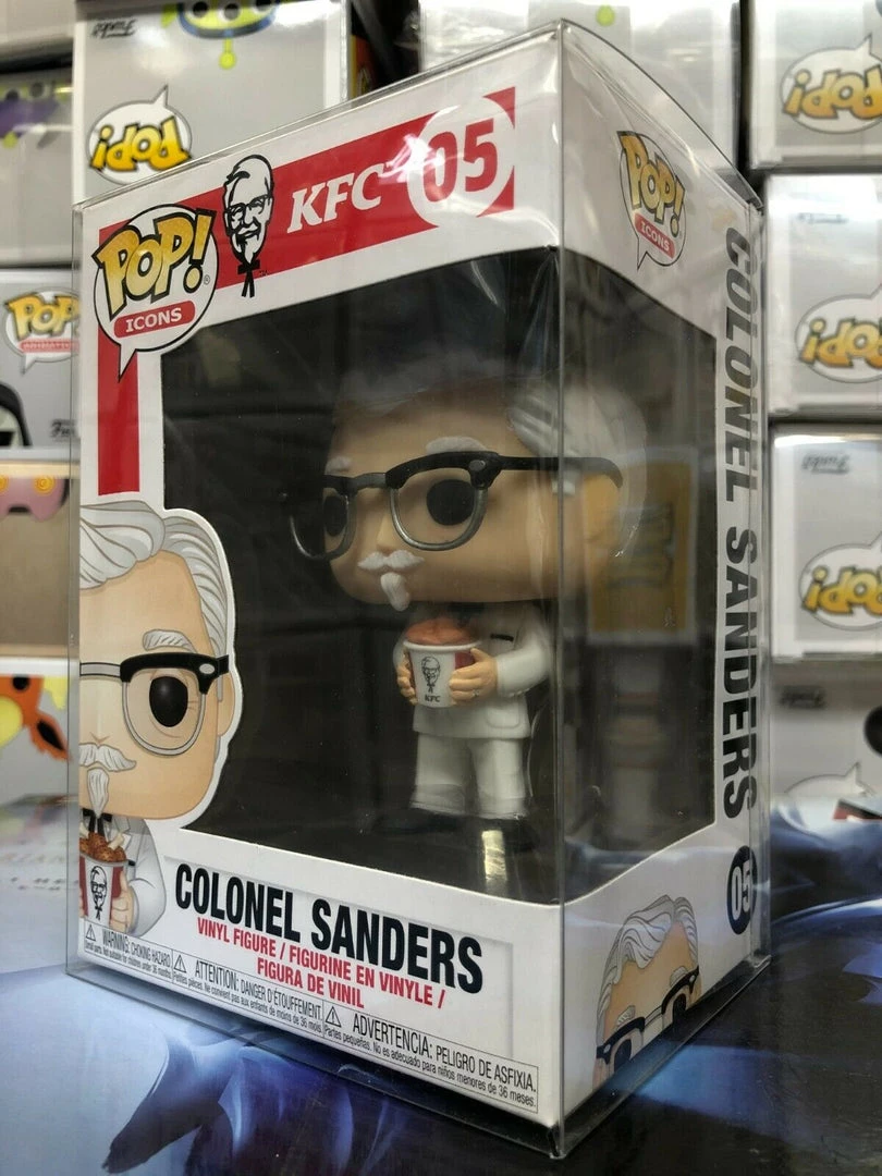 Funko POP! Icons KFC COLONEL SANDERS Figure #05 W/ Protector 4 Funko POP! Icons KFC COLONEL SANDERS Figure #05 W/ Protector