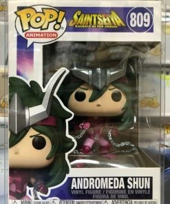 Funko POP! Saint Seiya: Knights Of The Zodiac ANDROMEDA SHUN #809 W/ Protector