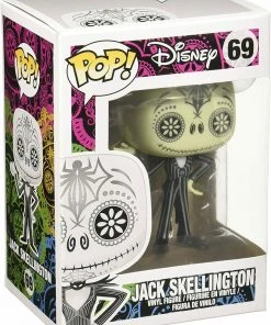 Funko POP! Disney: JACK SKELLINGTON Day Of The Dead Figure #69 W/ Protector