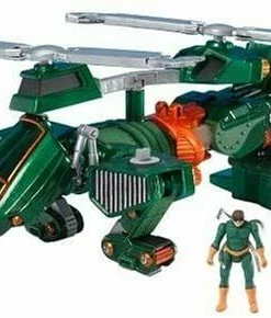 ToyBiz Marvel Megamorphs Doc Ock Transforming Super Hero Assault Bot NEW