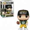 Funko POP! Football NFL Packers AARON RODGERS Champions XLV #43 DAMAGE BOX