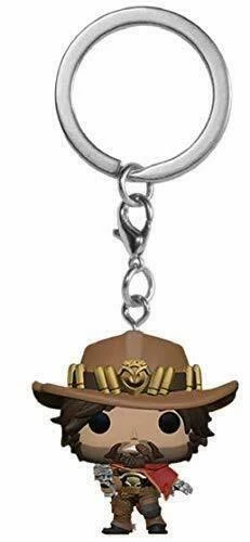 Funko Pop! Keychain: Overwatch - McCree Keychains 3 Funko Pop! Keychain: Overwatch - McCree Keychains