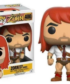 Funko POP! TV: Son Of Zorn ZORN With Hot Sauce Figure #400 DAMAGE BOX