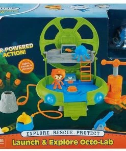 Fisher-Price Octonauts Launch And Explore Octo-Lab DAMAGE BOX