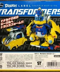 Takara Tomy Transformers Takara Disney Label Bumblebee Donald Duck MISB In USA