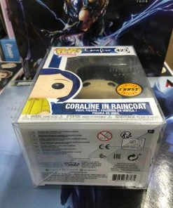 Funko POP! Movies: Coraline CORALINE In RAINCOAT Chase Figure #423 W/ Protector