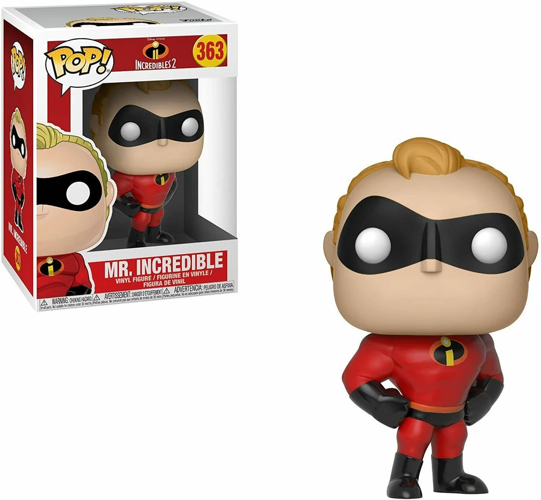 Funko POP! Disney - The Incredibles 2 Vinyl Figure - MR. INCREDIBLE W/ Protector 3 Funko POP! Disney - The Incredibles 2 Vinyl Figure - MR. INCREDIBLE W/ Protector