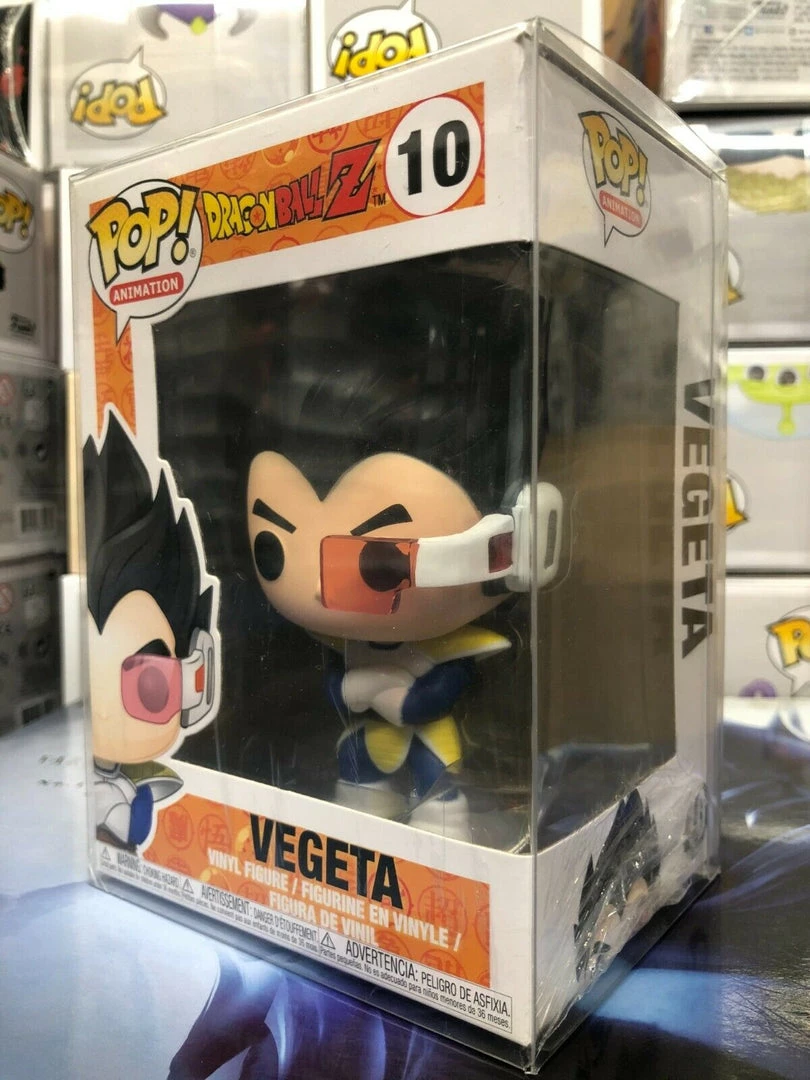 Funko POP! Animation: DragonBall Z VEGETA Figure #10 W/ Protector 4 Funko POP! Animation: DragonBall Z VEGETA Figure #10 W/ Protector