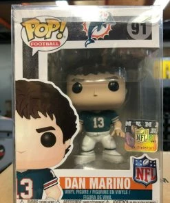 Funko Pop! NFL Legends DAN MARINO Miami Dolphins Figure #91 W/ Protector