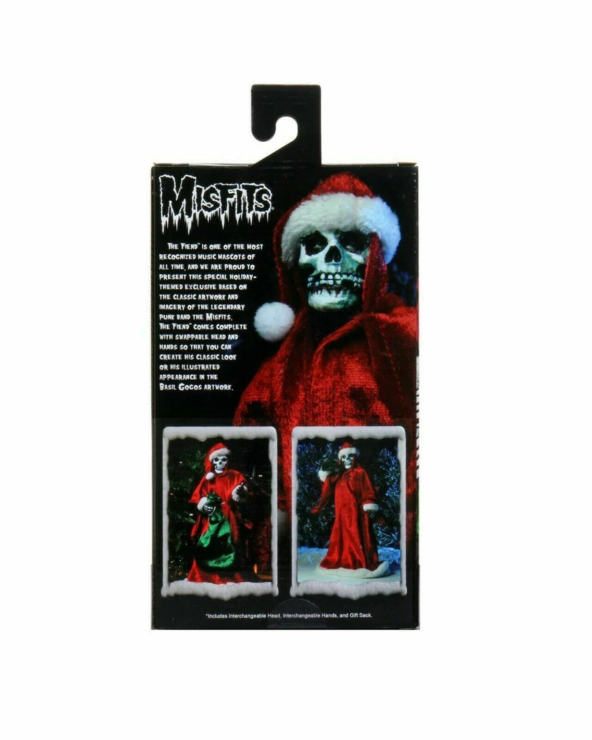 HOLIDAY FIEND (RED SANTA) Misfits Retro Style 8" Clothed Action Figure Neca 2020 6 HOLIDAY FIEND (RED SANTA) Misfits Retro Style 8" Clothed Action Figure Neca 2020